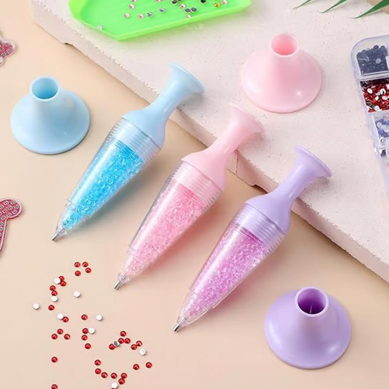 Art Craft Shop - 꽃병 모양 포인트 드릴 펜, 5D