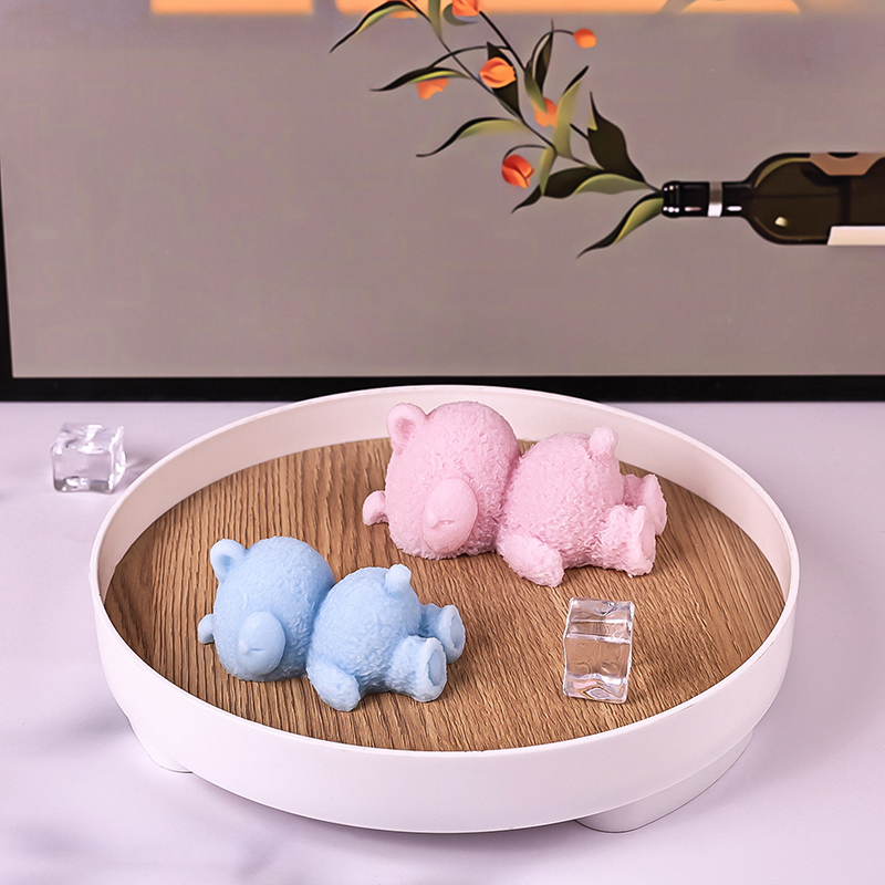 새로운 귀여운 3D 잠자는 곰 무스 케이크 몰드 아이스 - Art Craft Ice Cream 리뷰 및 가격