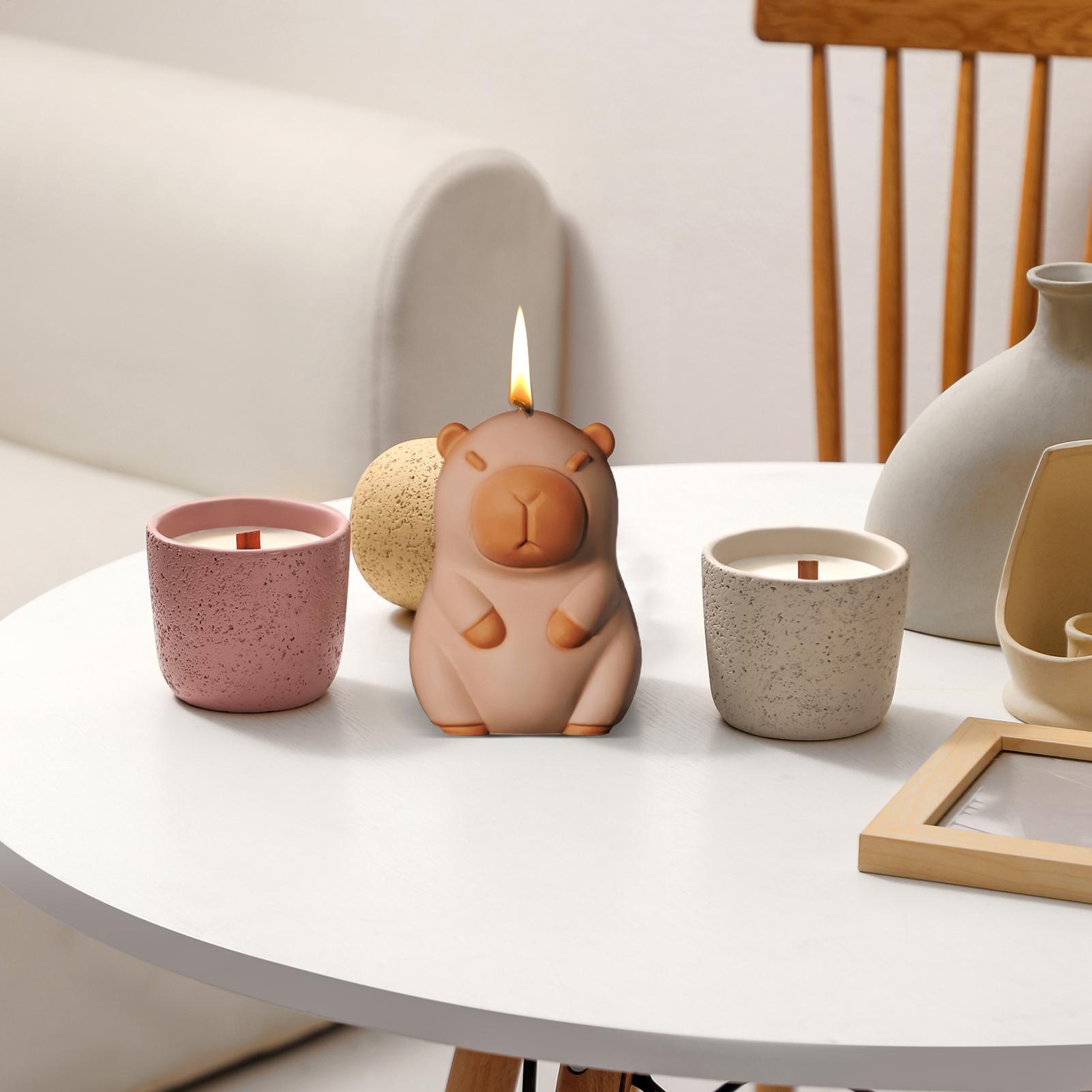 재사용 가능한 실리콘 동물 몰드 3D 카피바라 레진 몰 - Art Craft Ice Cream 리뷰 및 가격