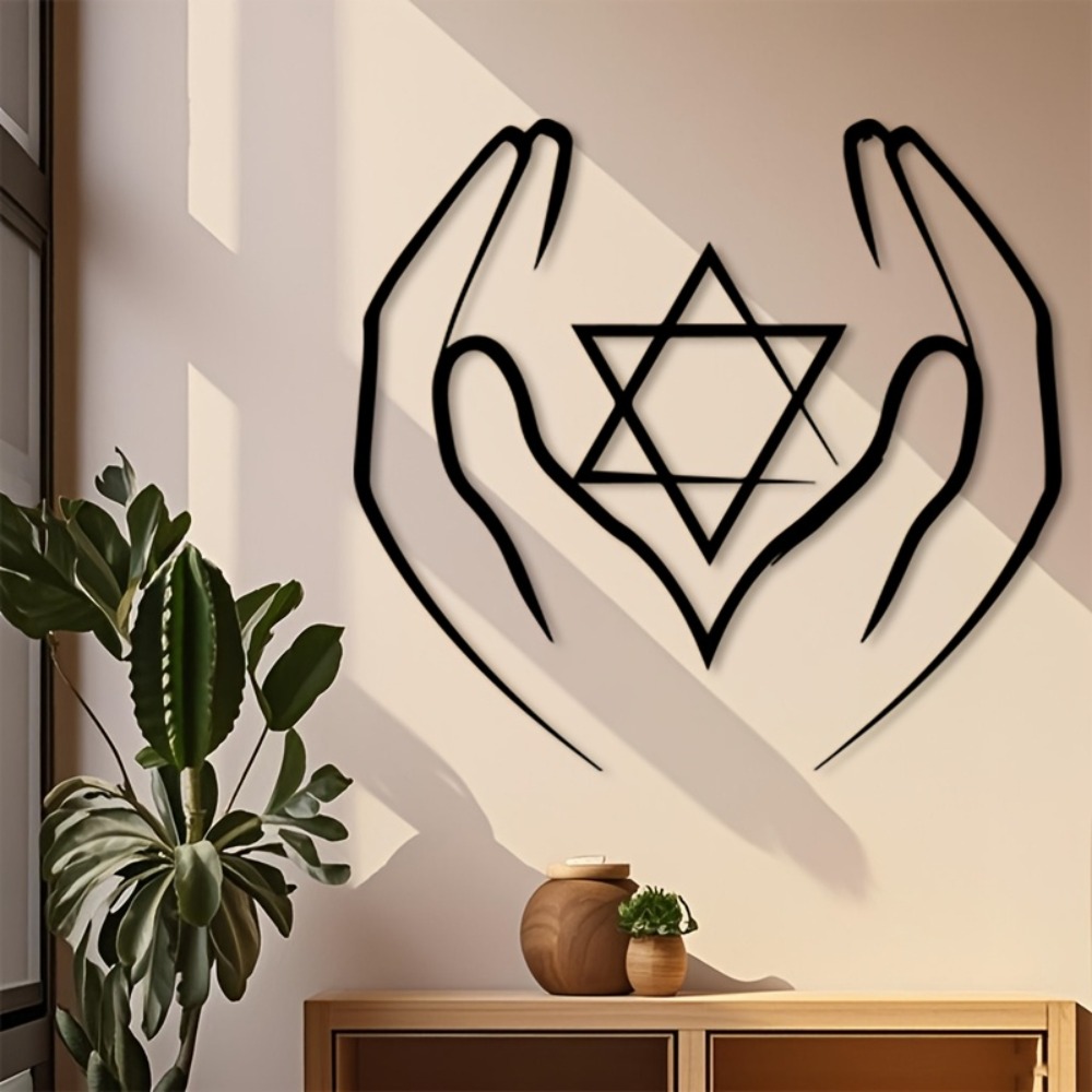 CIFBUY 금속 벽 장식 추상적인 디자인 철제 공예  - Art & Craft Hari Raya 리뷰 및 가격