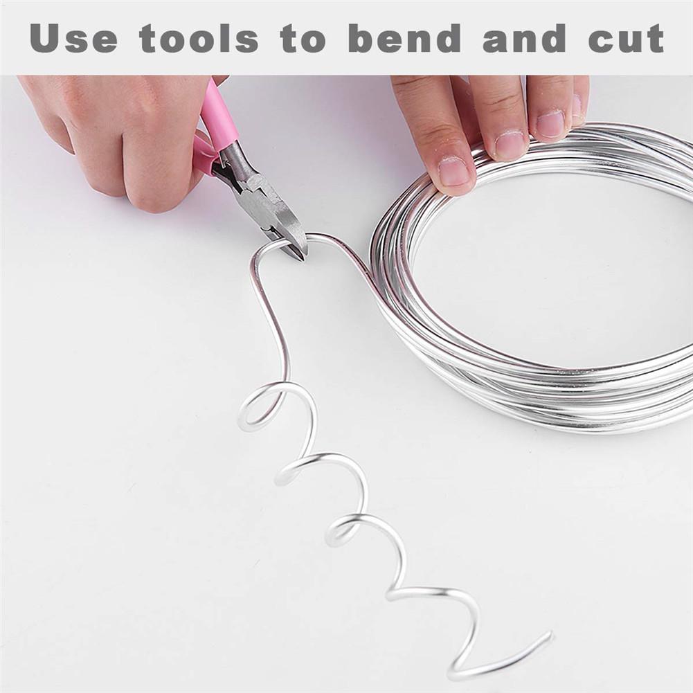 구부릴 수 있는 공예 와이어 안티 페이드 소프트 실버  - Art Craft Accessories 리뷰 및 가격