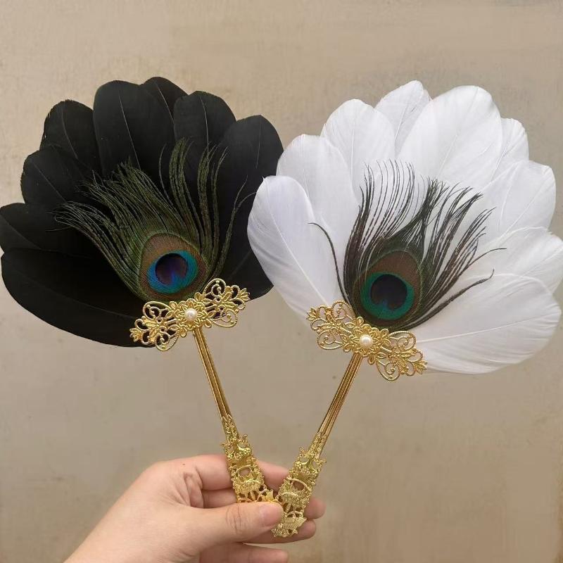 빈티지 스타일의 공작 깃털 손수건, 우아한 예술 장식  - Art And Craft Photos 리뷰 및 가격