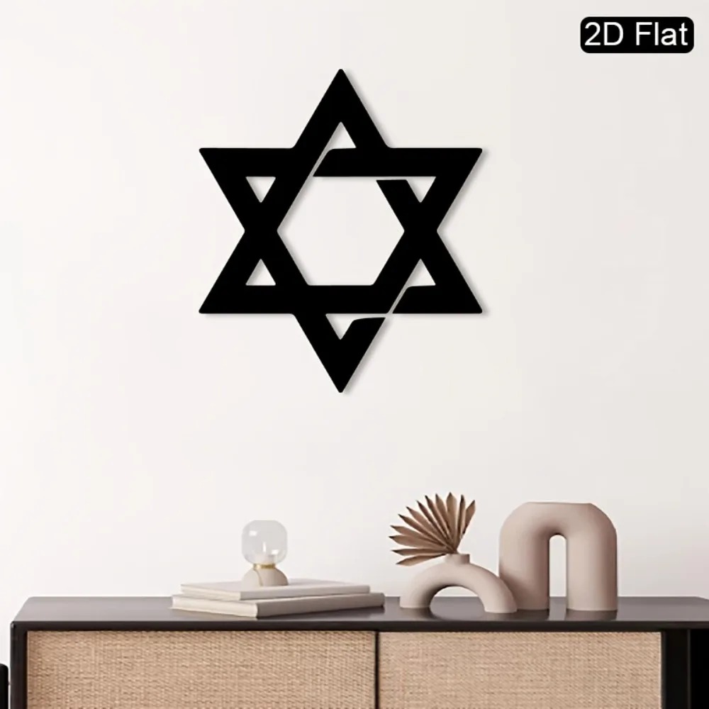 CIFBUY 철제 벽 장식 다윗의 별 금속 조각품 벽걸 - Art & Craft Hari Raya 리뷰 및 가격