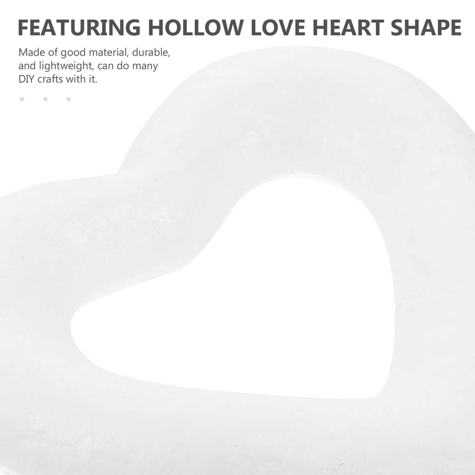 48개들이 속이 빈 하트 모양 DIY 공예 장식품, 6 - Art And Craft Valentine 리뷰 및 가격