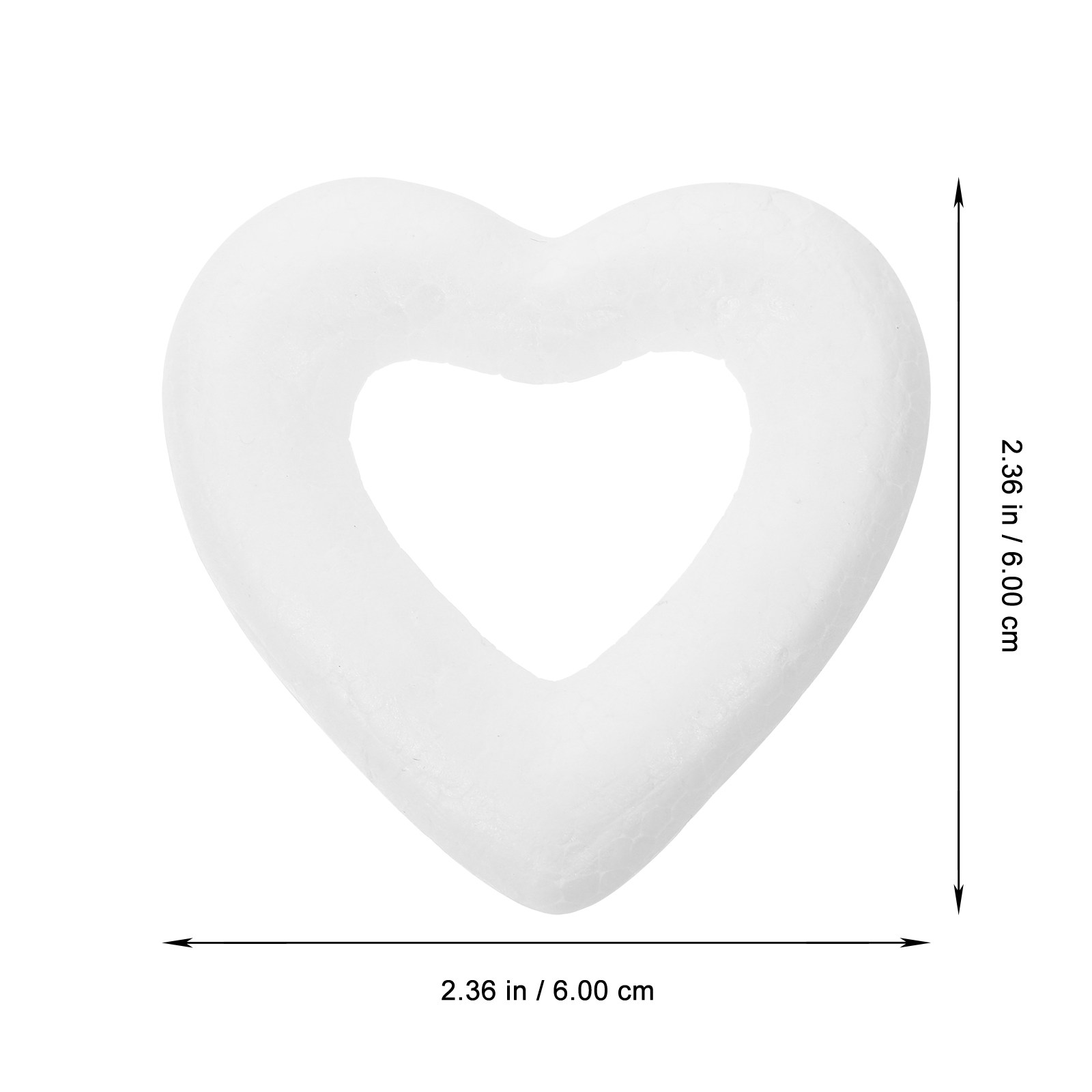 48개들이 속이 빈 하트 모양 DIY 공예 장식품, 6 - Art And Craft Valentine 리뷰 및 가격
