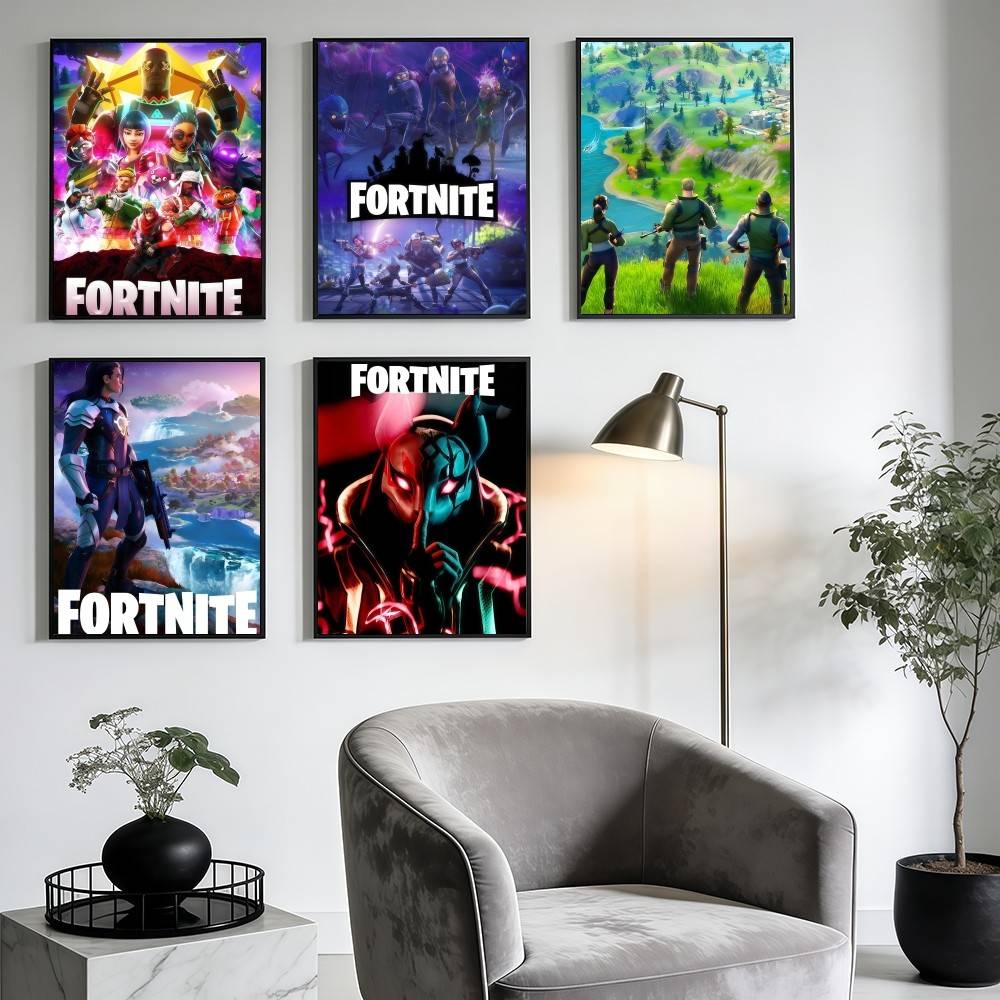 F-FORTNITES-ES 온라인 게임 포스터 스티커  - Art Craft Online 리뷰 및 가격
