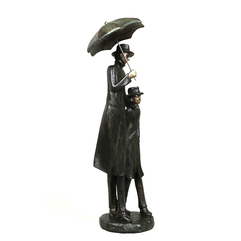 빈티지 아버지와 아들 동상 수제 수지 가족 사랑 조각  - Art And Craft For Father'S Day 리뷰 및 가격
