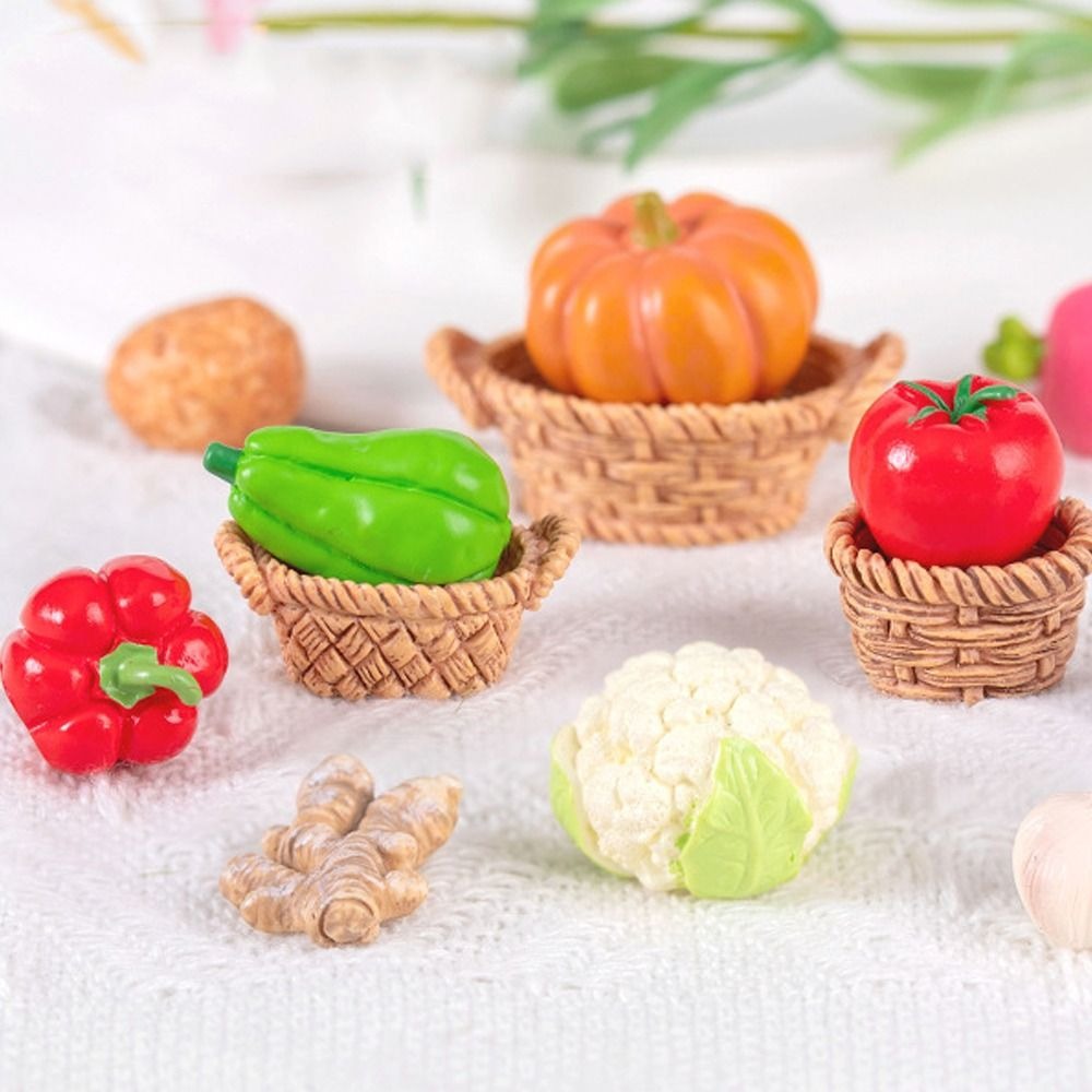 귀여운 야채 인형 미니어처 송진 공예, 수공예 시뮬레이 - Art And Craft Vegetable 리뷰 및 가격