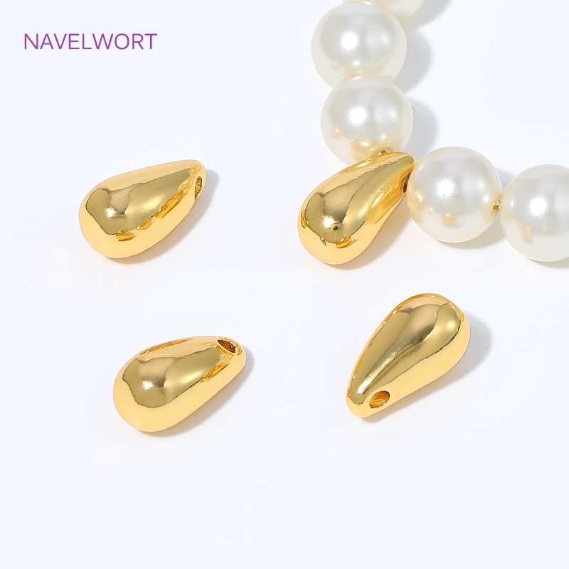 18K 금도금 황동 물방울 펜던트 테일 비즈, 장식용  - Art Craft Accessories 리뷰 및 가격