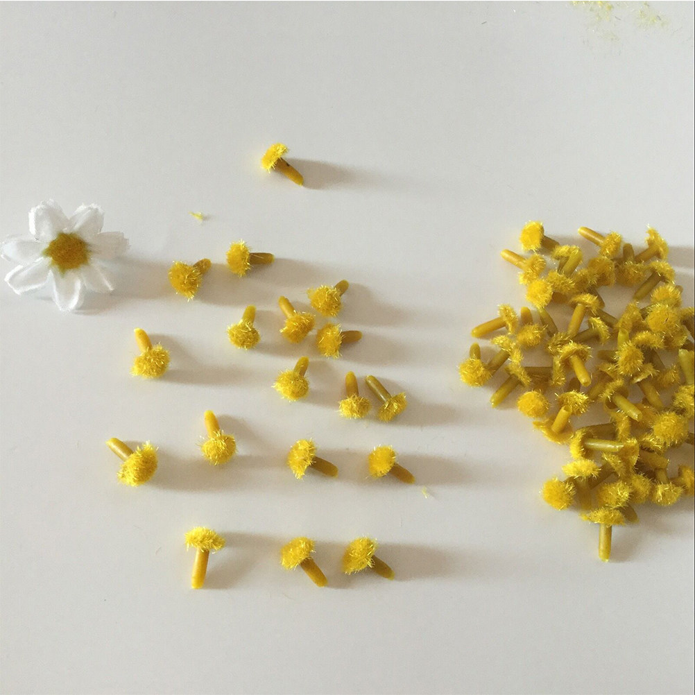 200Pcs 해바라기 수술 DIY 꽃 공예를위한 시뮬레 - Art Craft Accessories 리뷰 및 가격