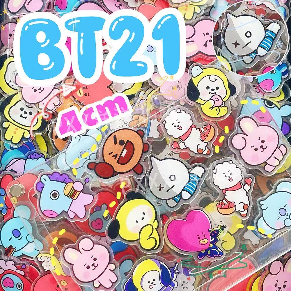 100개 BT21 BTS 단층 1cm/2cm/4cm 아 - Art Craft Accessories 리뷰 및 가격