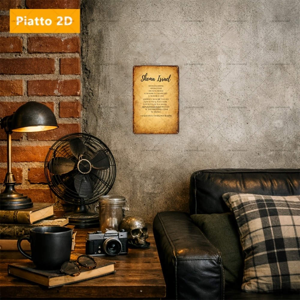 CIFBUY 히브리어 성경 알루미늄 벽 장식 8x8인치 - Art & Craft Hari Raya 리뷰 및 가격